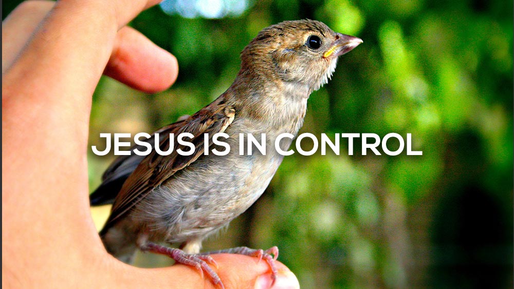Jesus is in control